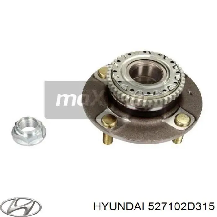 Do koszyka 527102D315 Hyundai/Kia Piasta tylna