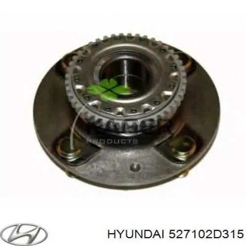 Do koszyka 527102D315 Hyundai/Kia Piasta tylna