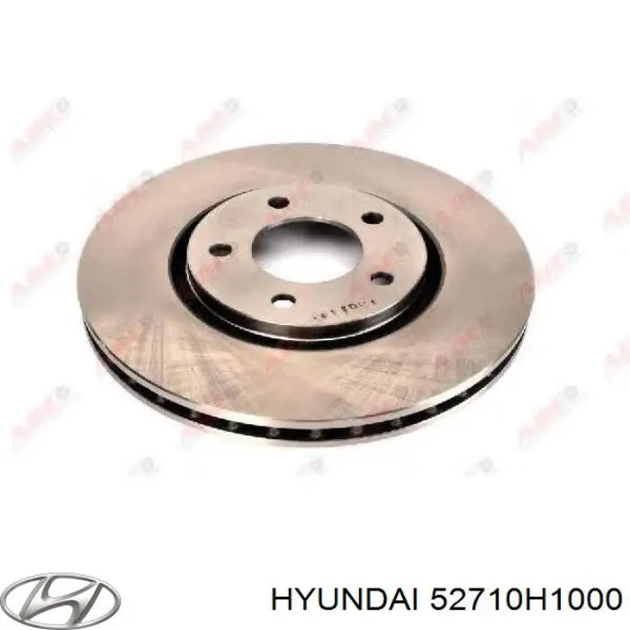 Tarcza hamulcowa tylna Hyundai/Kia 52710H1000 cena, od 79,59 USD