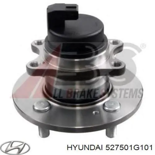 Do koszyka 527501G101 Hyundai/Kia Piasta tylna