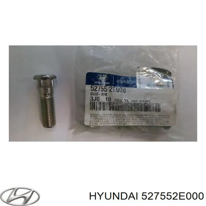 Szpilka koła przednia Hyundai/Kia 527552E000 cena, od 1,67 USD
