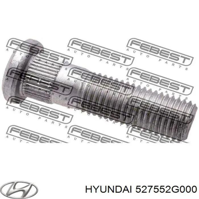 Śruba koła tylna Hyundai/Kia 527552G000 cena, od 5,06 USD