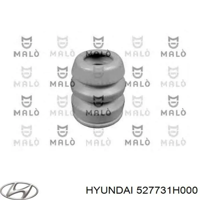 Do koszyka 527731H000 Hyundai/Kia Silentblock amortyzatora tylnego