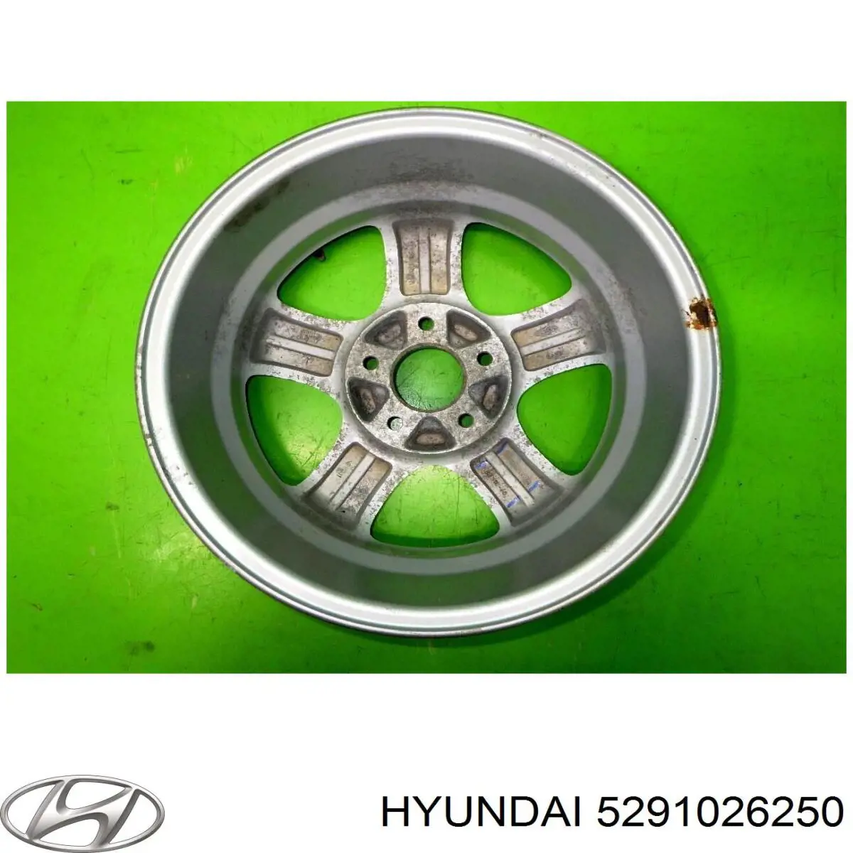 Do koszyka 5291026250 Hyundai/Kia Felgi kół odlewane (lekkostopowe, tytanowe)