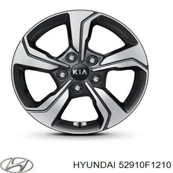 52910F1210 Hyundai/Kia Felgi kół odlewane (lekkostopowe, tytanowe)