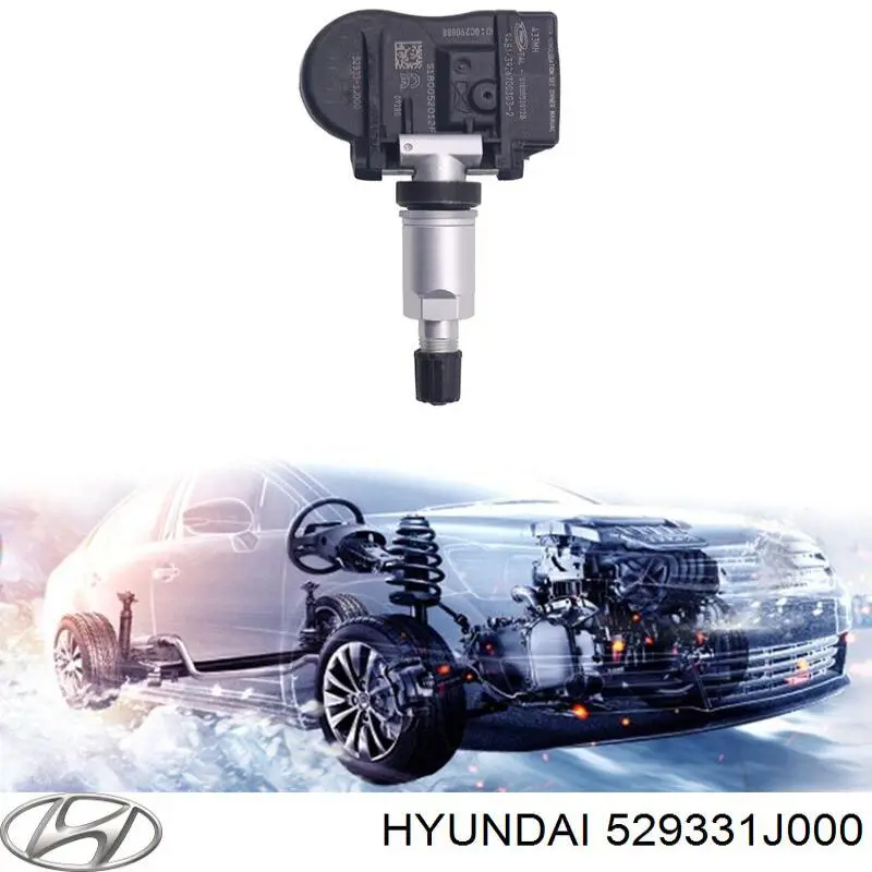 Do koszyka 529331J000 Hyundai/Kia Czujnik ciśnienia w oponach