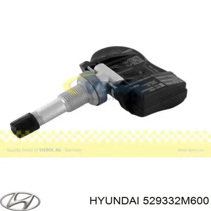 Czujnik ciśnienia w oponach 529332M600 Hyundai/Kia