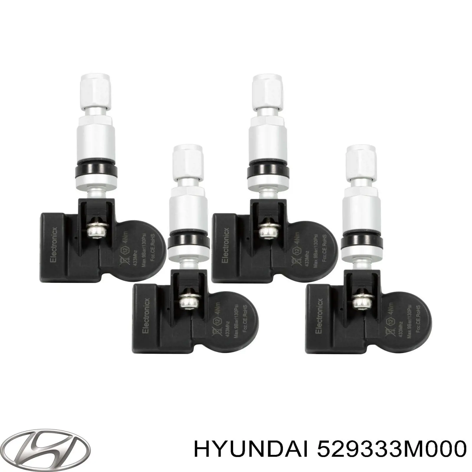 529333M000 Hyundai/Kia Czujnik ciśnienia w oponach