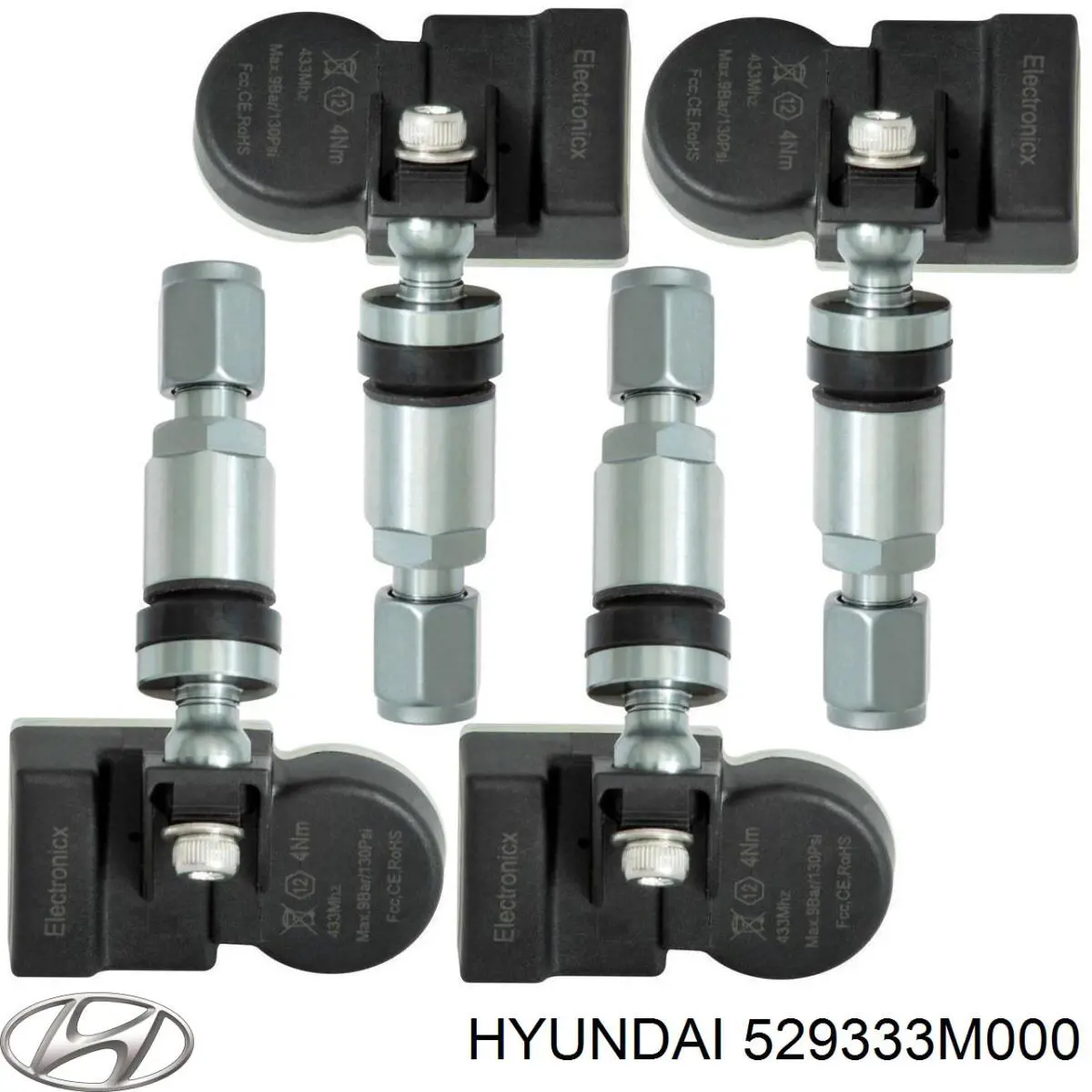 Czujnik ciśnienia w oponach 529333M000 Hyundai/Kia