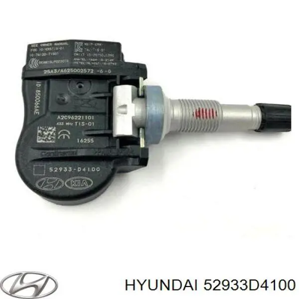 Czujnik ciśnienia w oponach 52933D4100 Hyundai/Kia