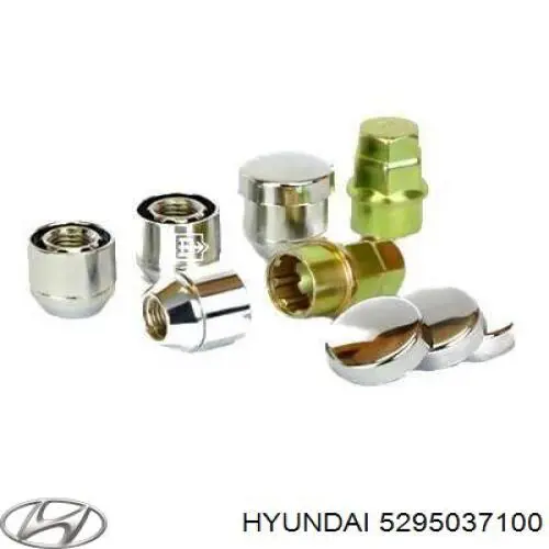 Nakrętka koła Hyundai/Kia 5295037100 cena, od 5,77 USD