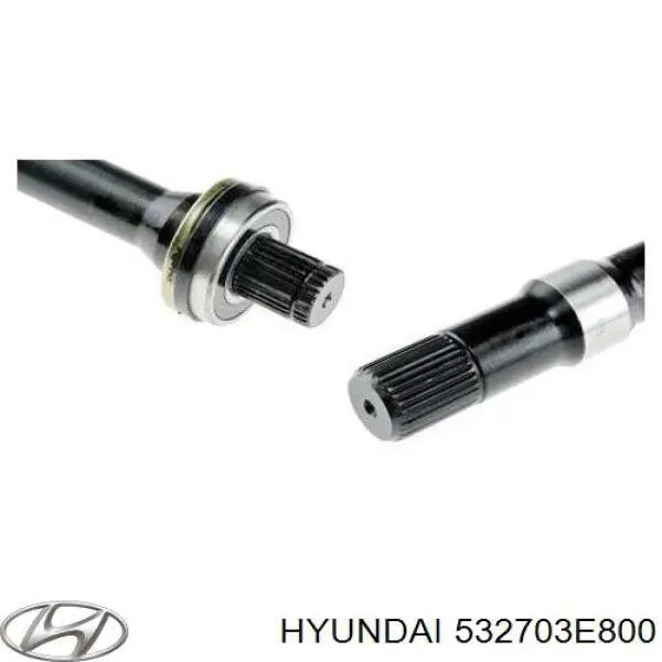 Wał napędowy półosi pośredni Hyundai/Kia 532703E800 cena, od 80,39 USD