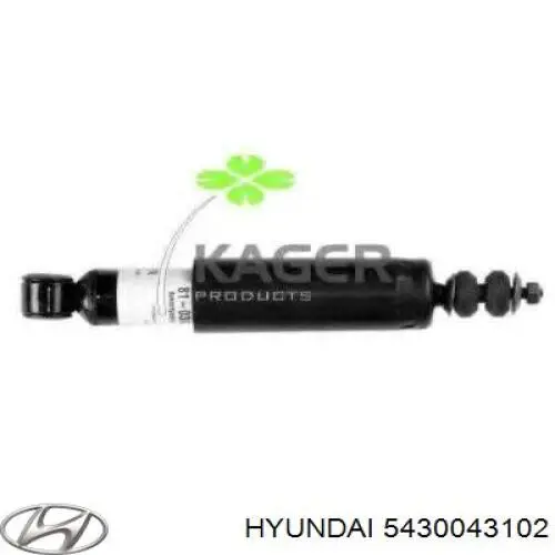 Do koszyka 5430043102 Hyundai/Kia Amortyzator przedni