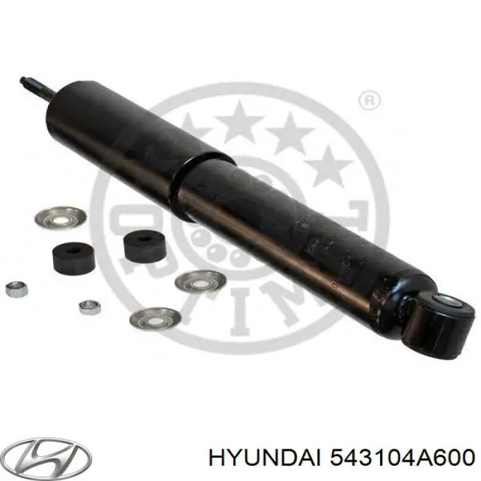 Do koszyka 543104A600 Hyundai/Kia Amortyzator przedni