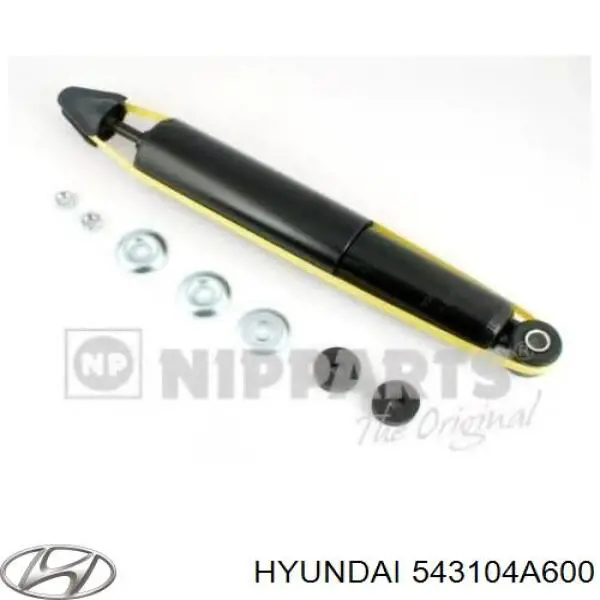 Do koszyka 543104A600 Hyundai/Kia Amortyzator przedni