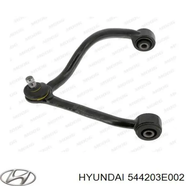 Do koszyka 544203E002 Hyundai/Kia Wahacz zawieszenia przedniego prawy górny