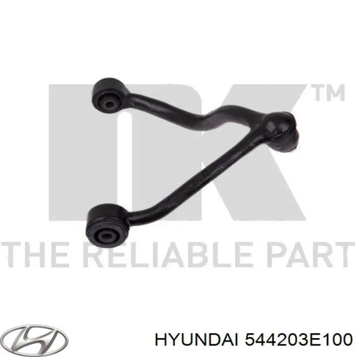 Wahacz zawieszenia przedniego prawy górny Hyundai/Kia 544203E100 cena, od 64,70 USD