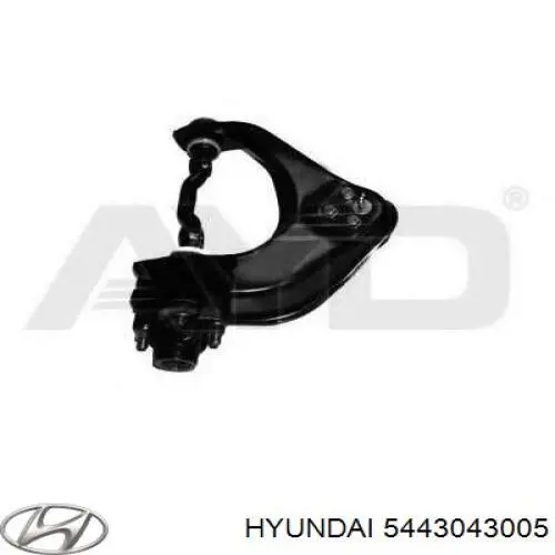 Wahacz zawieszenia przedniego prawy górny Hyundai/Kia 5443043005 cena, od 115,46 USD