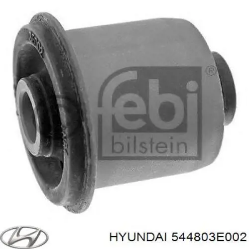 Do koszyka 544803E002 Hyundai/Kia Silentblock przedniego wahacza górnego