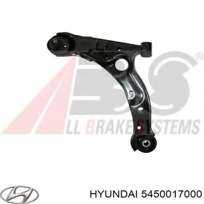5450017000 Hyundai/Kia Wahacz zawieszenia przedniego dolny lewy