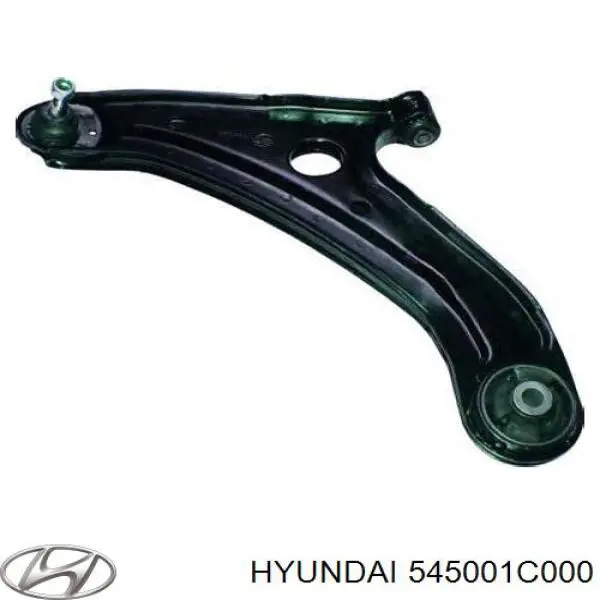 Do koszyka 545001C000 Hyundai/Kia Wahacz zawieszenia przedniego dolny lewy