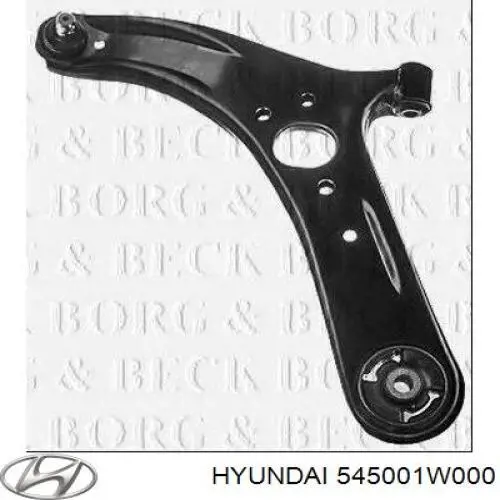 Wahacz zawieszenia przedniego dolny lewy Hyundai/Kia 545001W000 cena, od 109,08 USD