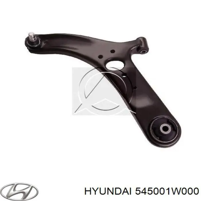 545001W000 Hyundai/Kia Wahacz zawieszenia przedniego dolny lewy