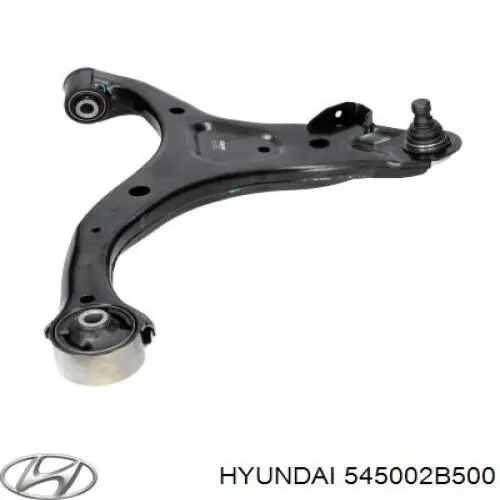 Do koszyka 545002B500 Hyundai/Kia Wahacz zawieszenia przedniego dolny lewy
