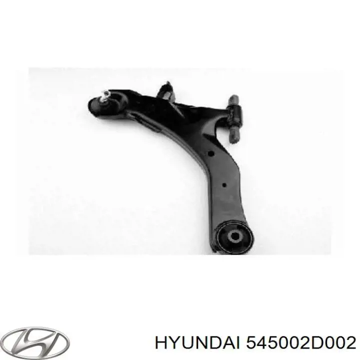 Do koszyka 545002D002 Hyundai/Kia Wahacz zawieszenia przedniego dolny lewy