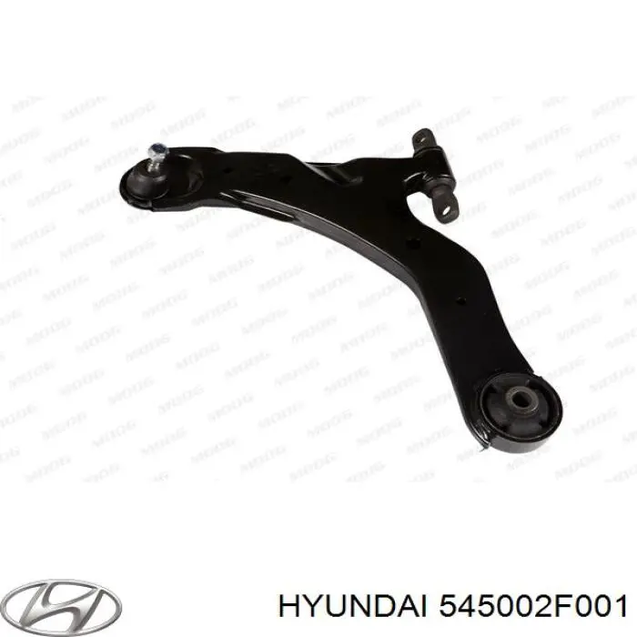 545002F001 Hyundai/Kia Wahacz zawieszenia przedniego dolny lewy