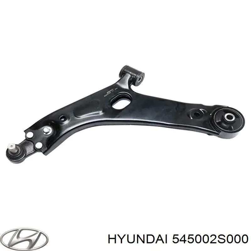 545002S000 Hyundai/Kia Wahacz zawieszenia przedniego dolny lewy