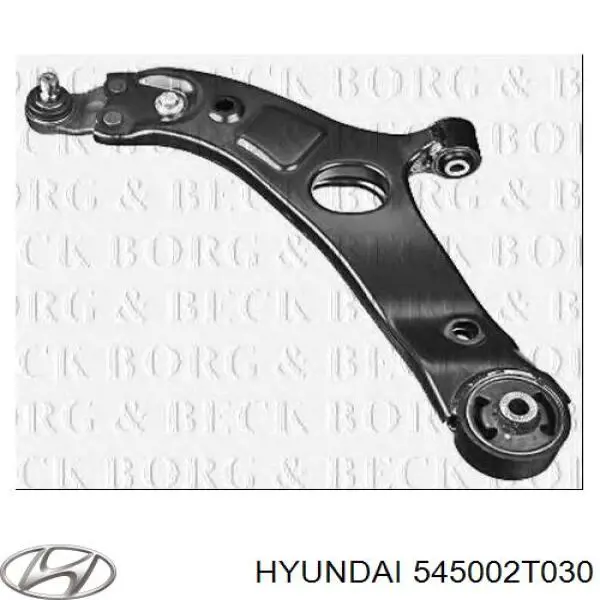 545002T030 Hyundai/Kia wahacz zawieszenia przedniego dolny lewy