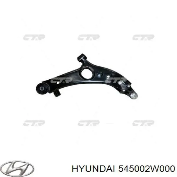 Wahacz zawieszenia przedniego dolny lewy Hyundai/Kia 545002W000 cena, od 73,20 USD