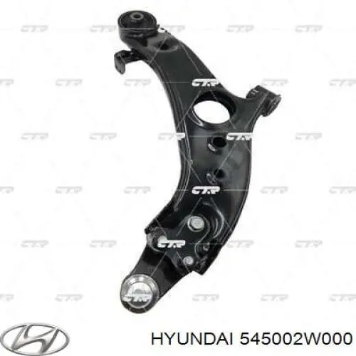 Wahacz zawieszenia przedniego dolny lewy 545002W000 Hyundai/Kia