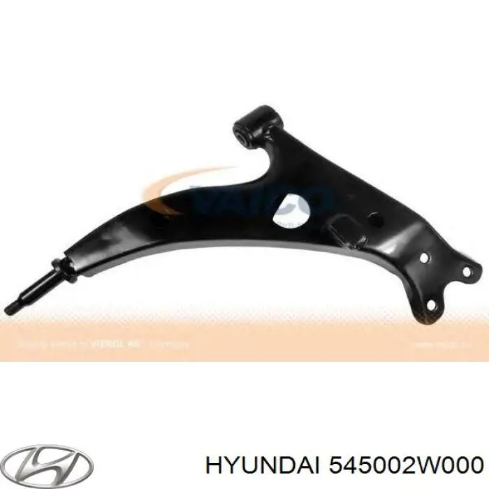 545002W000 Hyundai/Kia Wahacz zawieszenia przedniego dolny lewy