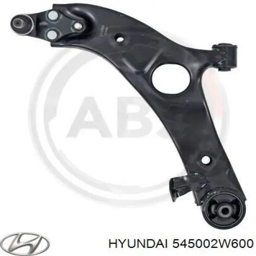Wahacz zawieszenia przedniego dolny lewy Hyundai/Kia 545002W600 cena, od 117,01 USD