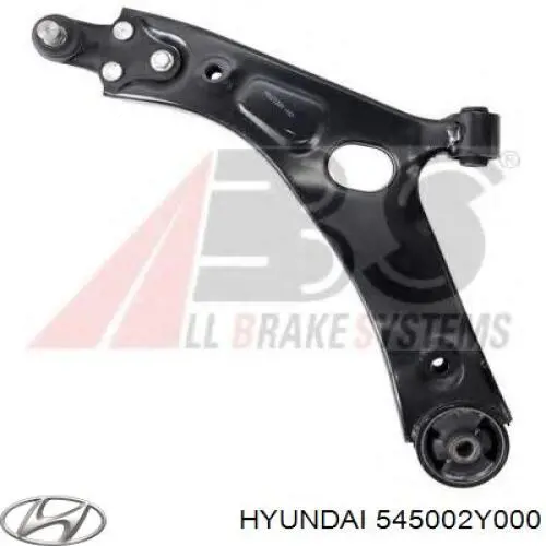 Do koszyka 545002Y000 Hyundai/Kia Wahacz zawieszenia przedniego dolny lewy