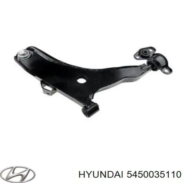Do koszyka Wahacz zawieszenia przedniego dolny lewy Hyundai Sonata III 