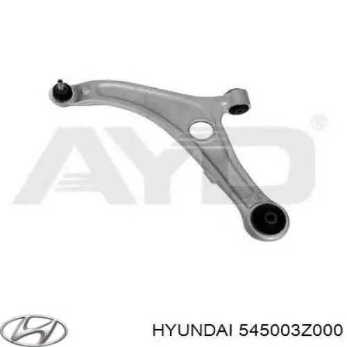 545003Z000 Hyundai/Kia Wahacz zawieszenia przedniego dolny lewy