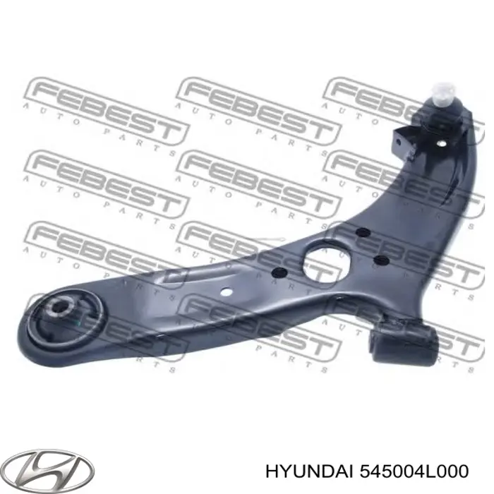 Wahacz zawieszenia przedniego dolny lewy Hyundai/Kia 545004L000