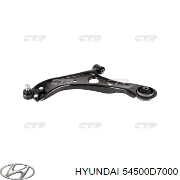 54500D7000 Hyundai/Kia Wahacz zawieszenia przedniego dolny lewy