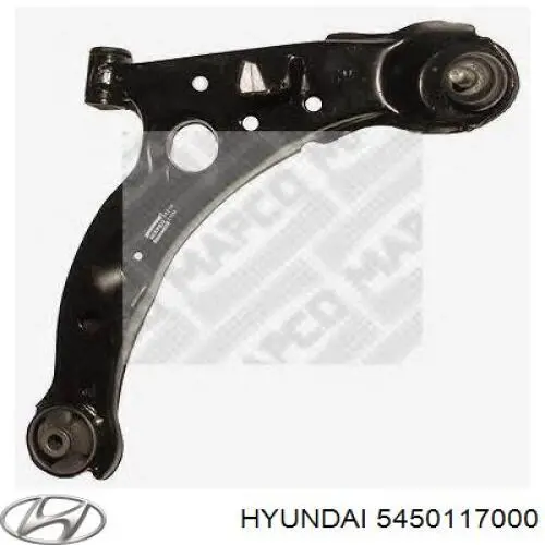 Wahacz zawieszenia przedniego dolny prawy Hyundai/Kia 5450117000 cena, od 63,69 USD