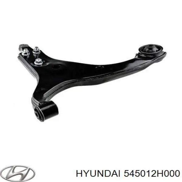 Do koszyka 545012H000 Hyundai/Kia Wahacz zawieszenia przedniego dolny prawy