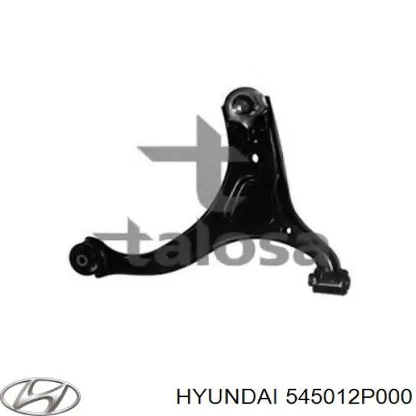 Wahacz zawieszenia przedniego dolny prawy Hyundai/Kia 545012P000 cena, od 88,57 USD