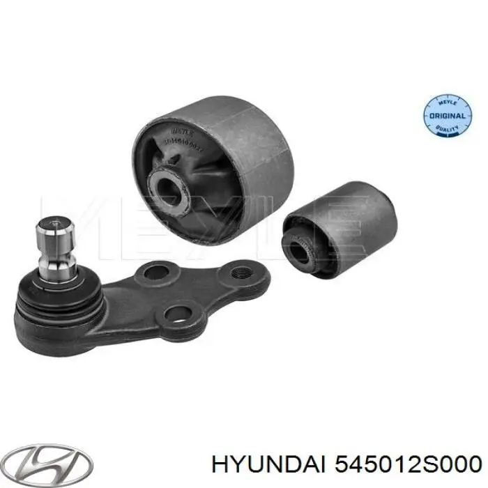 Do koszyka 545012S000 Hyundai/Kia Wahacz zawieszenia przedniego dolny prawy