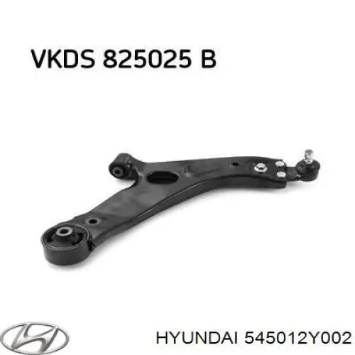 Wahacz zawieszenia przedniego dolny prawy Hyundai/Kia 545012Y002 cena, od 80,69 USD