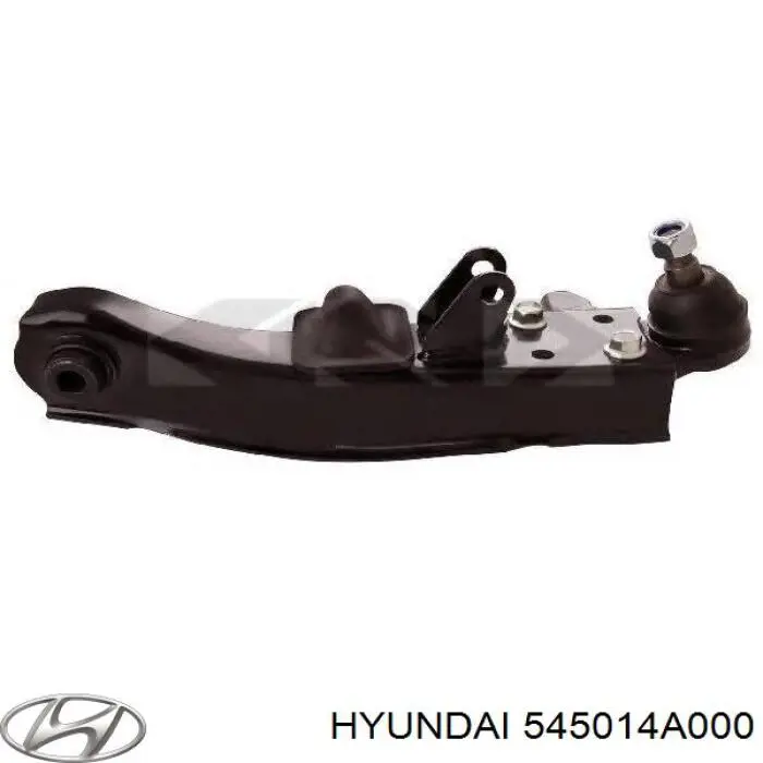 Do koszyka 545014A000 Hyundai/Kia Wahacz zawieszenia przedniego dolny prawy