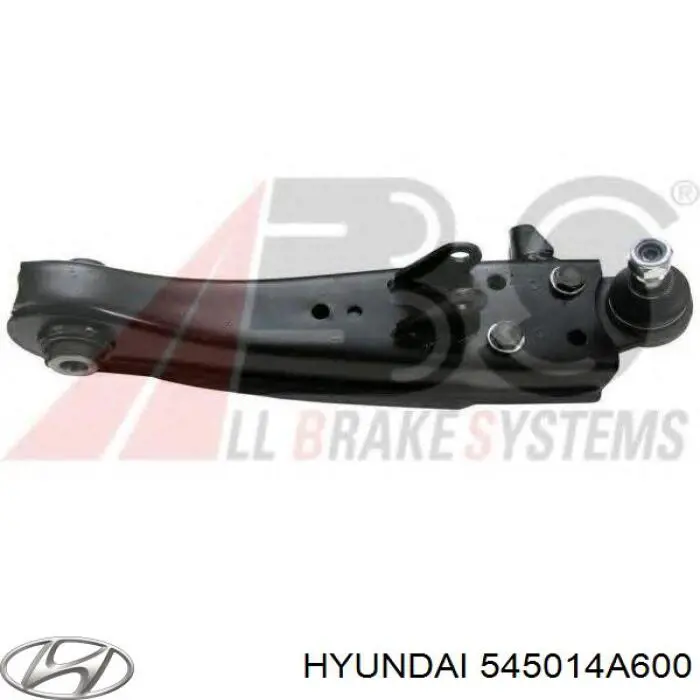 Wahacz zawieszenia przedniego dolny prawy Hyundai/Kia 545014A600 cena, od 62,99 USD