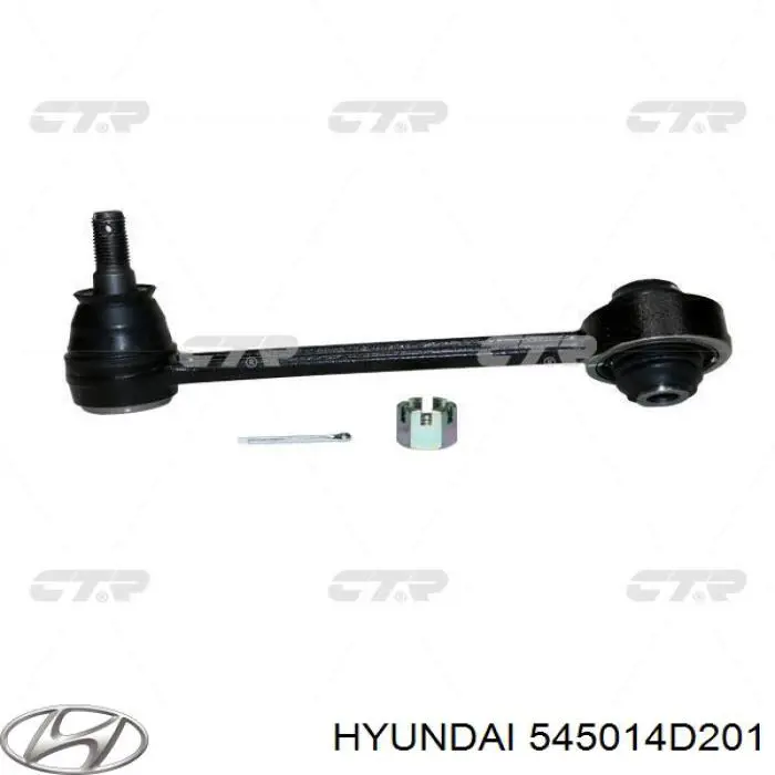 Wahacz zawieszenia przedniego dolny prawy Hyundai/Kia 545014D200 cena, od 89,14 USD
