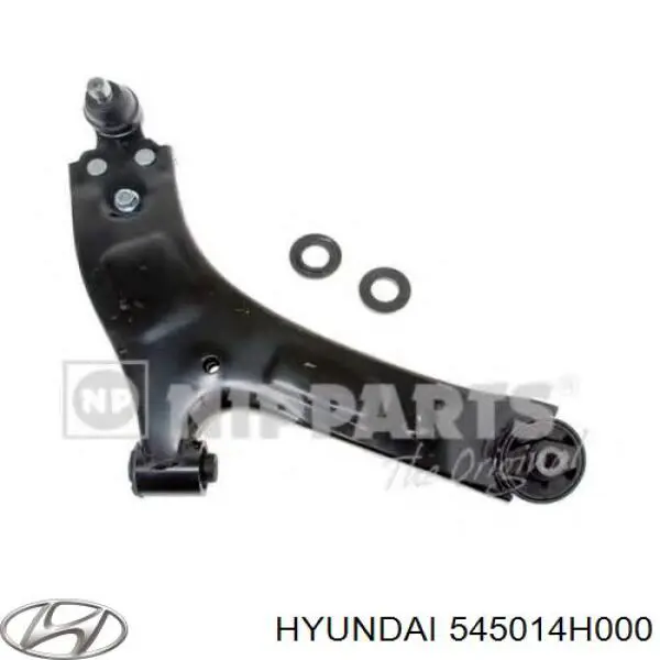 Wahacz zawieszenia przedniego dolny prawy 545014H000 Hyundai/Kia